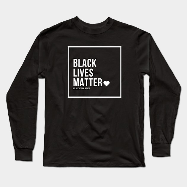 Black Lives Matter Long Sleeve T-Shirt by edmgeek